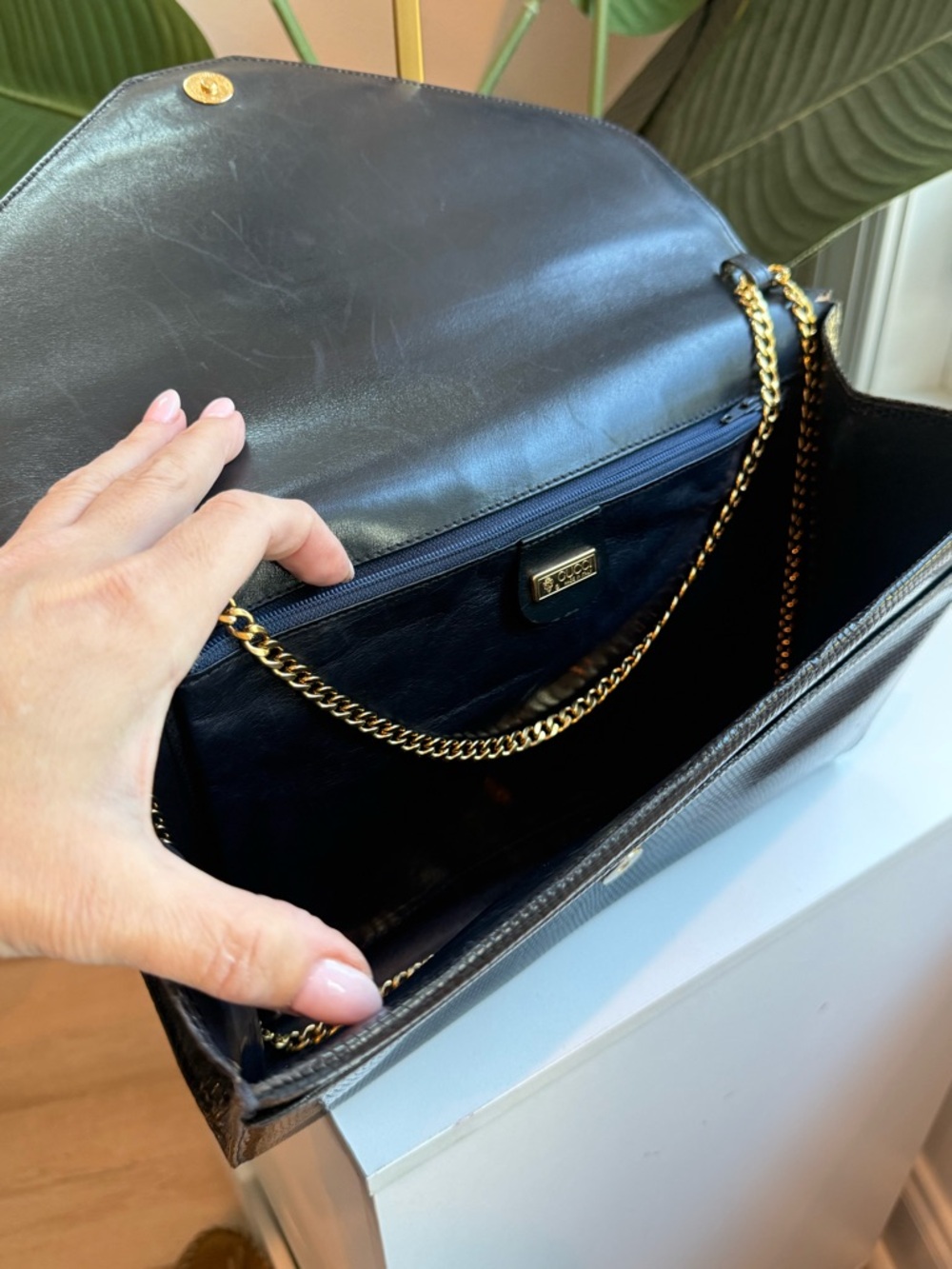 Gucci ‘Exotic Vintage Envelope Clutch/Shoulder Bag’ - Picture 11 of 15